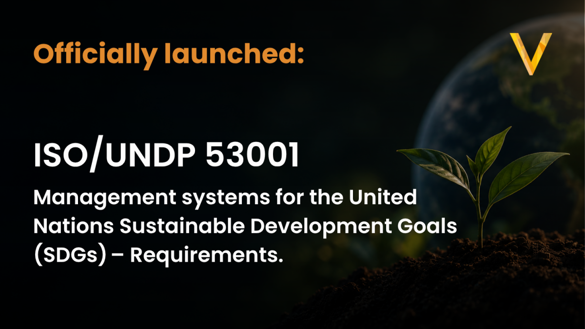 ISO/UNDP 53001:  A new management system standard for the SDG